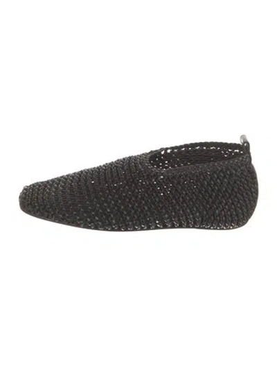 Pre-owned Totême Ballet Flats W/ Tags In Black