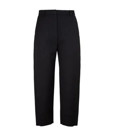 Totême Balloon-leg Cropped Tailored Trousers