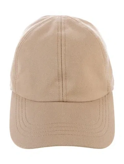 Pre-owned Totême Baseball Cap In Neutrals