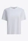 Totême Basic Crewneck T-shirt In White