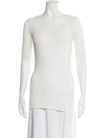 Pre-owned Totême Bateau Neckline Sweater W/ Tags In Neutral
