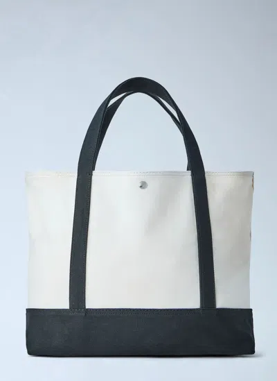 Totême Beach Tote Bag In White