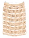 Totême Beaded Grid Midi Skirt