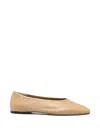 Totême Toteme Pre Slip Leather Ballets In Pattern