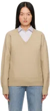 Totême Wool-blend Sweater In 058 Oat