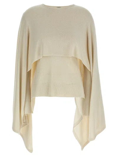 Totême Toteme Silk Women's Cardigan In Neutral