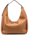 Totême Belt Hobo Tote Bag In Brown