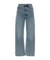 Totême Belt Loop Jeans In Blue