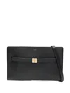 Totême Belted Cross Body Bag In Black