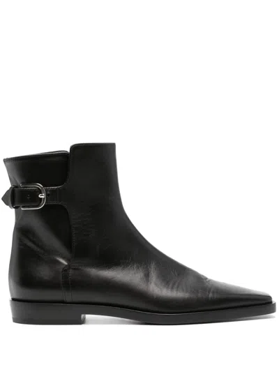 TOTÊME TOTEME BELTED LEATHER BOOT