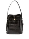 Totême Toteme Belted Leather Bucket Bag