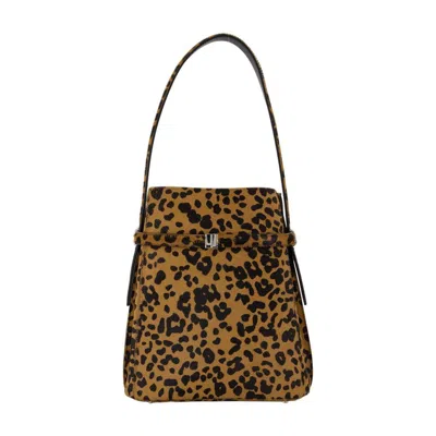 Totême Toteme Belted Pony Hair Purse In Multi