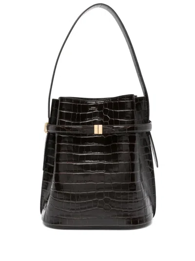 Totême Toteme Belted Purse In Brown