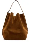 Totême Toteme Belted Suede Tote