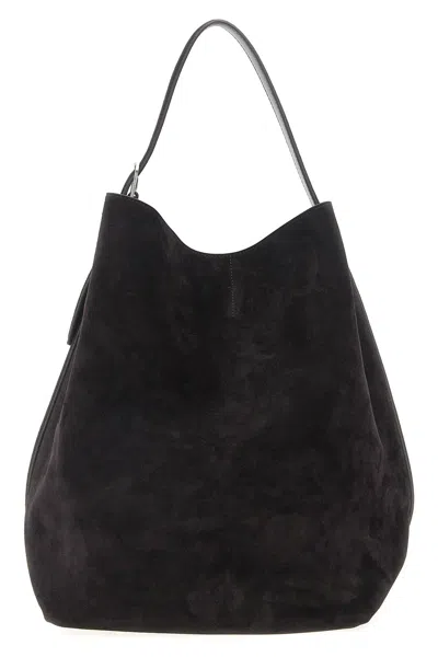 Totême 'belted Tote' Shoulder Bag In Brown