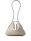 Totême Bevel Clasp Shoulder Bag In Neutral