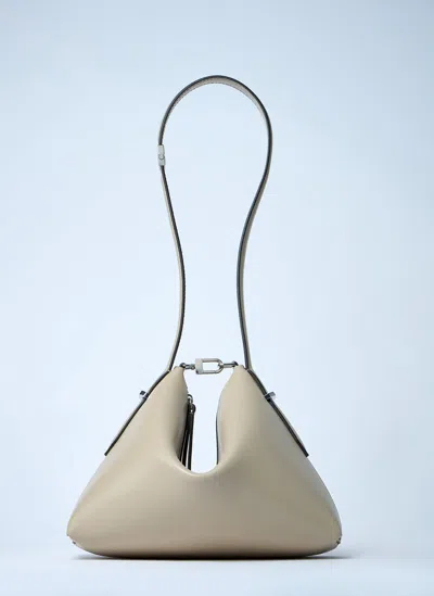 Totême Bevel Leather Wristlet Shoulder Bag