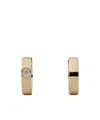 Totême Bezel Diamond Hoops