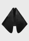Totême Leather Scarf In Black