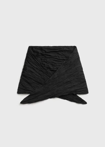 Totême Big Scarf Black