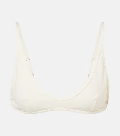 Totême Bikini Top In White