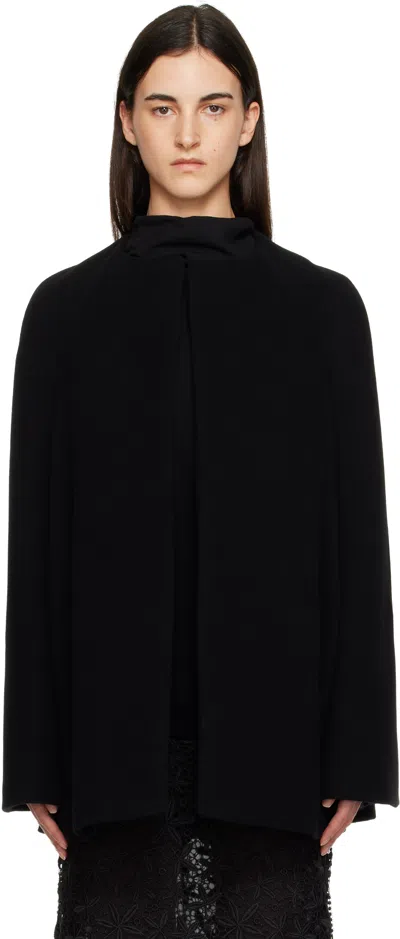 Totême Black Bell-sleeve Jacket