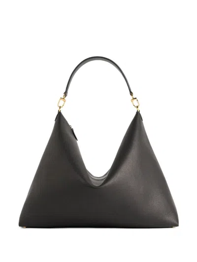 TOTÊME BLACK BEVEL SHOULDER BAG