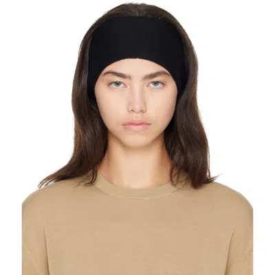 Totême Black Cashmere Headband
