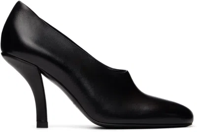 Totême Black Contour Nappa Heels