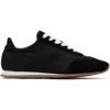 Totême Toteme Sneakers Made Of Recycled Nylon And Suede In Black