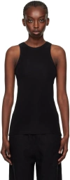 Totême Fluid Jersey Tank In 001 Black