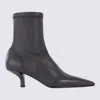 Totême Flat Ankle Boots Toteme Woman Color Black In Gray