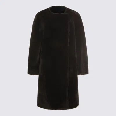 Totême Black Leather Jacket