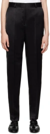 Totême Toteme Low Waist Cigarette Trousers In Black 001