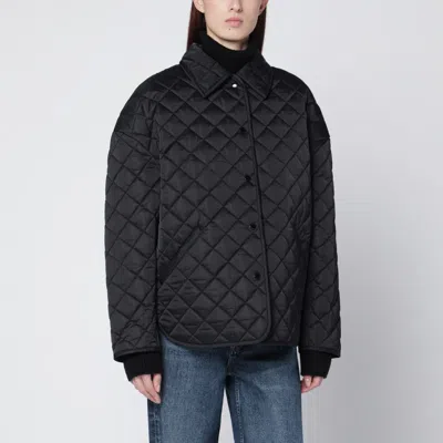 TOTÊME BLACK QUILTED JACKET
