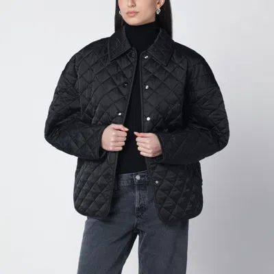 Totême Black Quilted Jacket