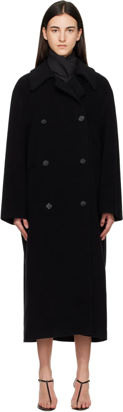Totême Black Shield Coat