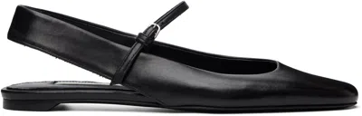 Totême Nappa Leather Slingback Mary Jane Ballerina Flats In Multi