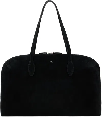 Totême Black Suede Day Tote