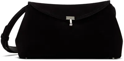 Totême T-lock Clutch Handbag In 040 Espresso