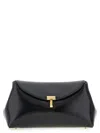 Totême Black T-lock Clutch In Black