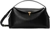 Totême Black T-lock Top Handle Bag In Black 001