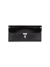 Totême Turn-lock Leather Wallet In Black