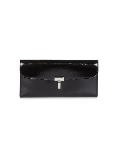 Totême Black T-lock Wallet
