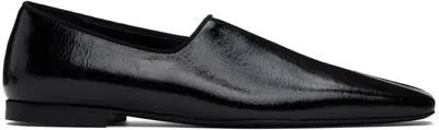 Totême Toteme Woman Loafers Black Size 8 Leather