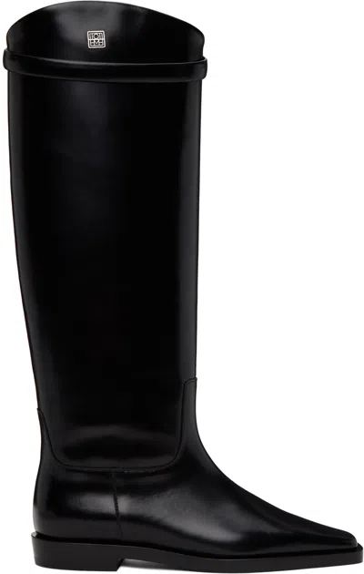 Totême Toteme The Riding Boots Black