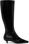 Totême Black 'the Slim' Knee-high Boots In Black