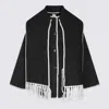 Totême Toteme Embroidered Scarf Wool Jacket In Black