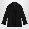Totême Black Wool Jacket In Black