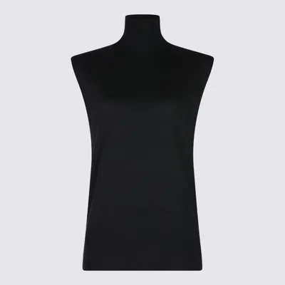 Totême Black Wool Knitwear